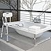 Giantex Tub Transfer Bench Shower Chair Bath Seat for Elderly W/Adjustable Arm,Back and Leg Height for Medical Bathroom Bathtub Stool Chair Shower Seat Bench