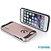 TRAKK FORCE iPhone 7 Case - Elite Premium Modern Slim Cushion - Brushed Metal, Dual Layer TPU, Anti-Scratch, Shock Absorption Heavy Duty Apple iPhone 7 Protective Case 4.7