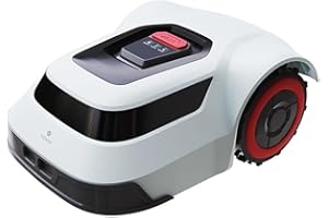 MOWMR Robotic Lawn Mower for Precise Boundary Wire Break Detection, Automatic Lawnmower with Smart Navigation,and APP-Controlled Systematic Mowing, Covering up to 0.25 Acres with 45% Slope Support