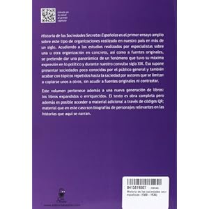 Historia de las sociedades secretas españolas (1500-1936)