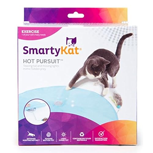SmartyKat Hot Pursuit Cat Toy Concealed Motion Toy Pet Supplies, Cats, Toys, Feather Toys