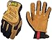 Mechanix Wear Fastfit Leather Gloves - Abrasion Resistant Gloves for Hand Safety - Breathable - Secure Fit - Two-Piece Palm - Machine Washable - Brown/Black - XX-Large