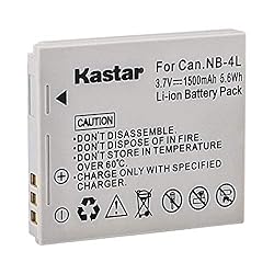Kastar Battery (X2) & LCD Slim USB Charger for