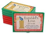 Lunchbox Love Notes for Kids with all JOKES by Say Please. 96 positive lunch notes & fun jokes for your child's school lunchbox, backpack, or binder.