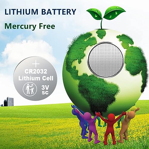 50 pcs Pack - CR2032 Battery 3v Lithium Button Cell Coin 2032 Battery