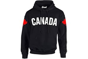 Technik Apparel Canada Dual Flags by 6ixset - Adult Pullover Hoodie
