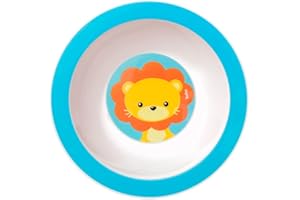 Buba Pratinho Bowl Animal Fun Leão Colorido