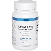 Douglas Laboratories DHEA 5 mg Dissolvable Tablets, 100 Tablets | Supports Hormone Balance, Immunity, Brain, Bone Health and Metabolism*, Non-GMO