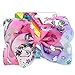 8 Inches JOJO Siwa Hair Bows Alligator Clips for Girls 6pcs Large Bows Hair Barrettes Accessories for Toddler Teens Kids