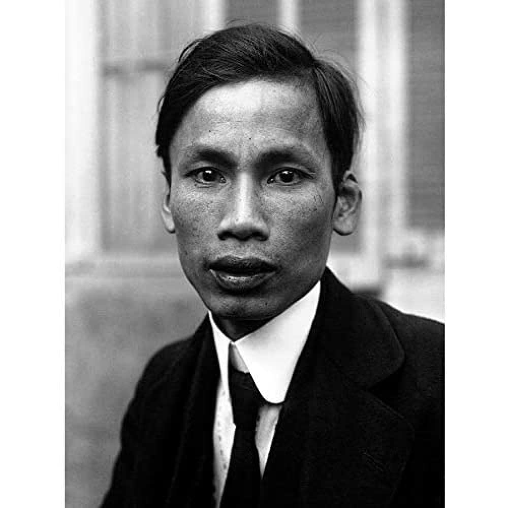 Artery8 Ho Chi Minh Vietnamese Revolutionary Portrait Photo Art Print Canvas Premium Wall Decor Poster Mural