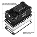 ULAK Note 4 Case, Galaxy Note 4 Case, Knox Armor Heavy Duty Shockproof Protection Hybrid Rugged for Samsung Galaxy Note 4 Case Built-in Rotating Kickstand Belt Swivel Clip Holster Note 4 Case,Black