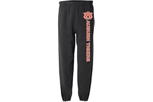 CAMPUS LAB Official Collegiate NCAA Jogger Sweatpants Unisex for Men & Women Collegiate Team Logo Charcoal Heather Collection