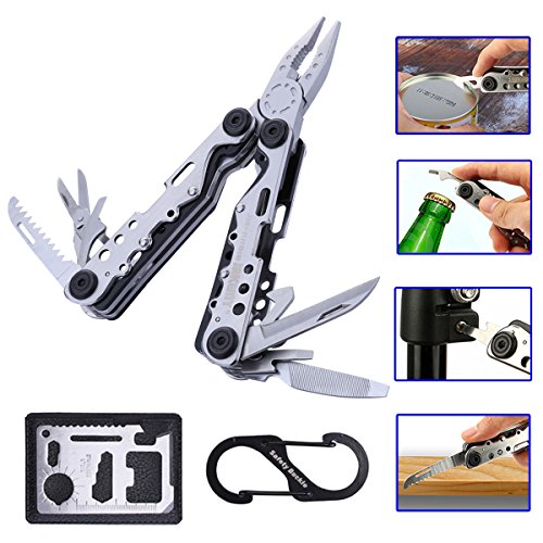 Stainless Steel Multi Tool With Plier,Knife,Screwdriver,File,Saw,Opener