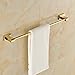 Leyden Gold Towel Holder, Brass Towel Bar for Bathroom 24