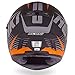 NENKI Helmets NK-856 Full Face Motorcycle Helmets DOT Approved with Iridium Red Visor and Inner Sun Shield