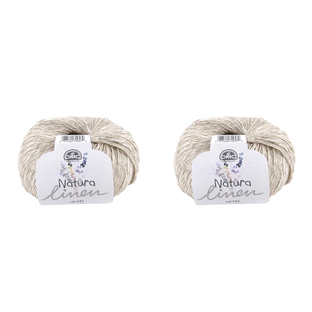 DMC Natura Linen, Beige (03), 50g (Pack of 2)