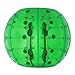 BestEquip Inflatable Bubble Soccer Bumper Ball 4ft/ 5ft for Adult Giant Human and Child Outdoor (Green and Transparent, 4ft)