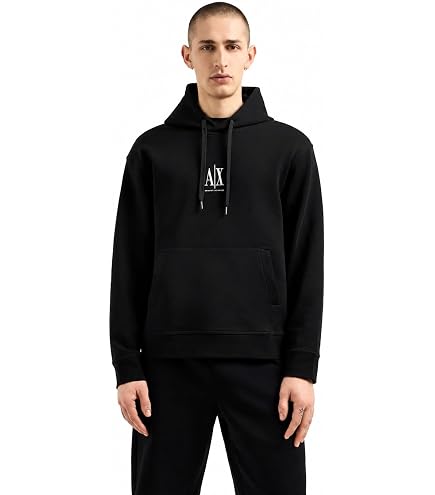 Amazon.com: Armani Exchange Men's Poly Cotton Fleece Full Zip