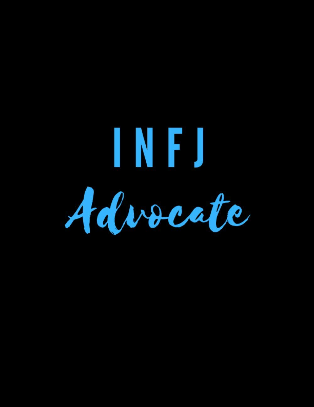 Infj Advocate Blank Lined Notebook Mbti Journal Diary On Pizza Green Olive Amazon Com Books