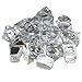 Midwest Hearth Diamond White Reflective Fire Pit Glass 1/2-Inch (10-Pound Jar)