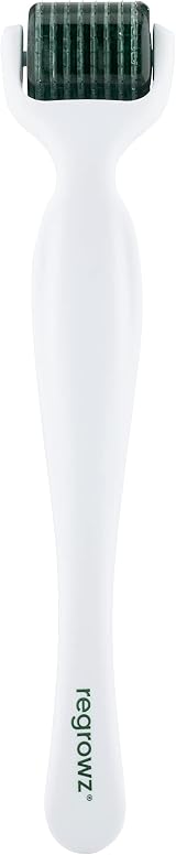 Regrowz Derma Roller 192x Titanium Microneedle Hair Scalp Beard Growth Roller view 4