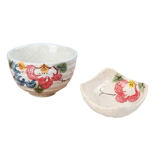 FLAMEER 2 Unids De Peonía Plato Condimento Sushi Soja Plato Tazón ...