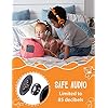 Planet-Buddies-Kids-Headphones-Volume-Safe-Foldable-Wired-Earphones-with-Music-Sharing-On-Ear-Headphones-for-Kids-Ideal-for-Travel-and-School-works-with-Computer-Phone-Tablet-and-Kindle-Tiger Planet Buddies Kids Headphones, Volume Safe Foldable Wired Earphones with Music Sharing, On Ear Headphones for Kids…