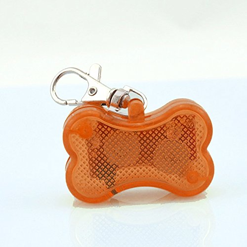 Higo LED Dog Tags, Glow in The Dark Dog Accessories Pet ID Tag, Light