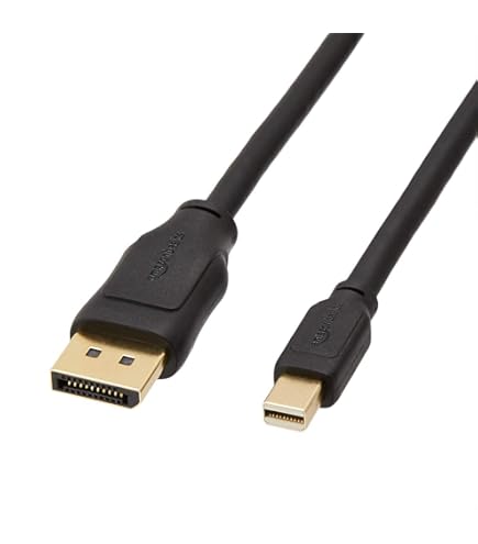 AmazonベーシックMini DisplayPort-HDMIケーブル Amazon.com: Amazon Basics Mini DisplayPort to HDMI Cable for