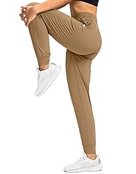G Gradual Women's Joggers Pants with Zipper Pockets