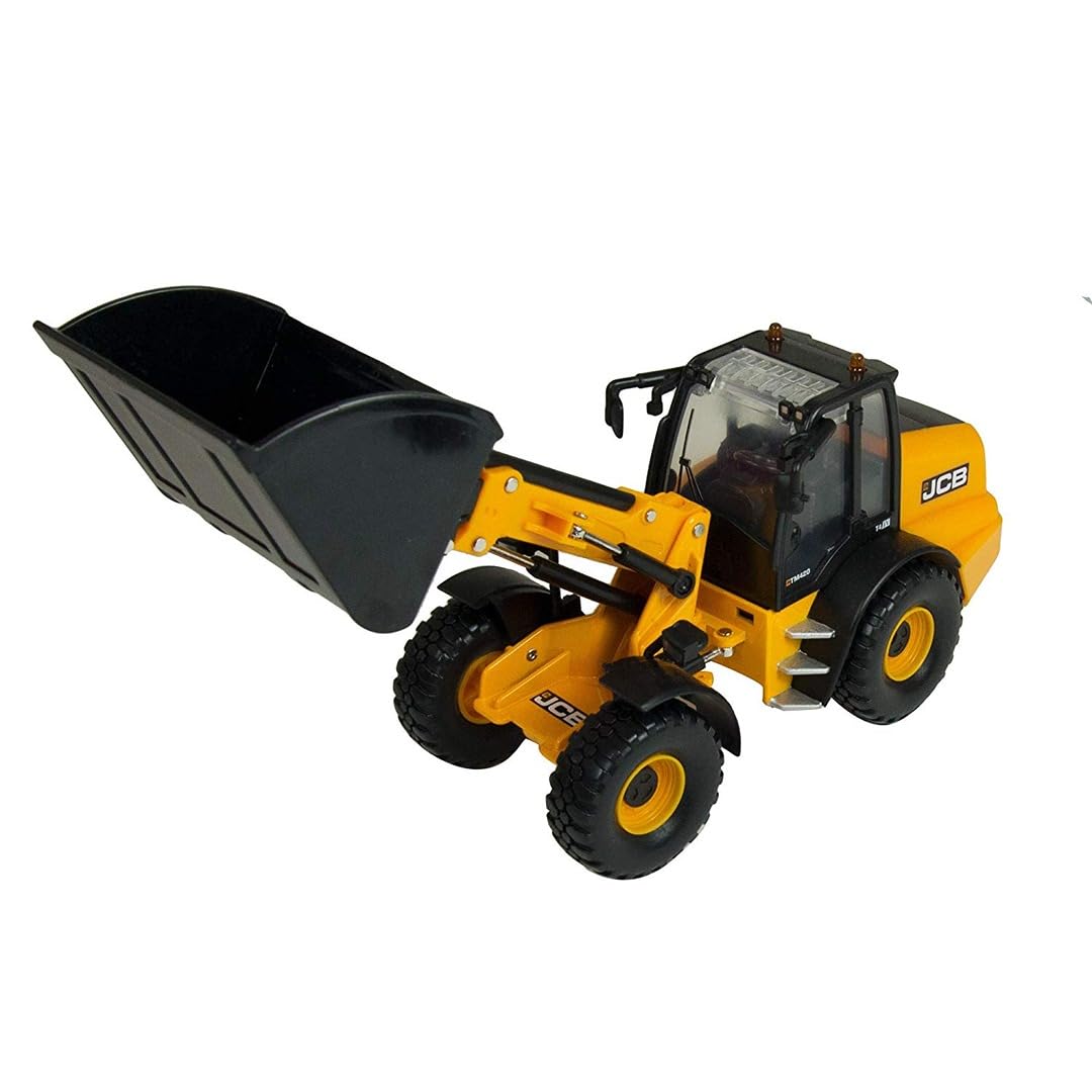 Britains 1:32 JCB TM420 Telescopic Wheel Loader, Collectable Tractor Toy for Children, Toy Tractor Compatible with 1:32 Scale Farm Toys, Suitable for Collectors & Children from 3 Years