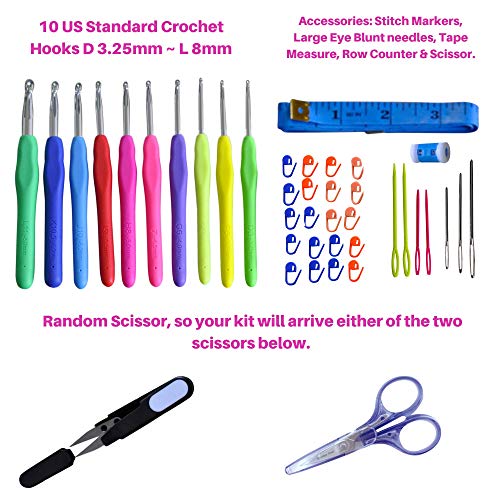 4 PREMIUM+CROCHET+ERGONOMIC+HANDLES+EXTREME