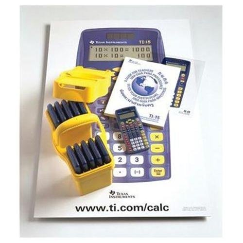 Texas InstrumentsTI15TK Financial Calculator Teacher Kit by TechMart Computer Products,Inc