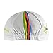 Hysenm Tour De France Polyester Breathable Sweat Absorbent Cycling Sports Sun Hat Helmet Liner Champion Cap, champion red