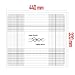 LSS 17 17.3 Inches Laptop Notebook Skin Sticker with 2 Wrist Pads - Reusable Cover Protector Vinyl Sticker Cover Decal Fits 17
