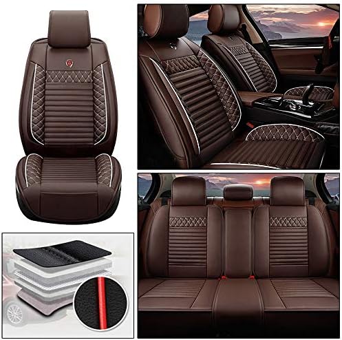 レザー 車用シートカバー 防水 防汚 クッション カー シートカバー に適合 サイオン Scion Im 普通車 助手席 即日出荷 運転席 Tc Ia 前席 Fr S軽自動車 コーヒー