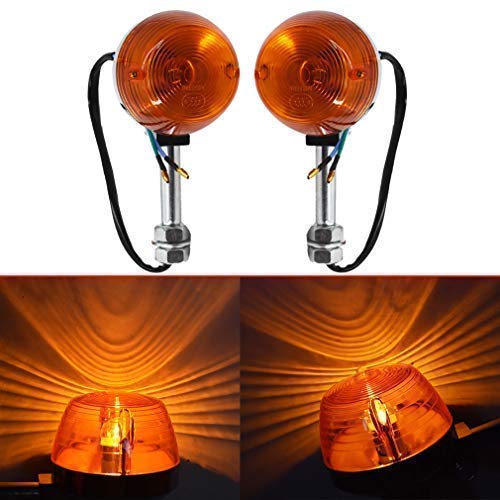 Photo 1 of 1 Pair Turn Signal Lights 12mm 12V Replacement for Honda CT70 CT90 XL100 CB350 CM400 CB450 750