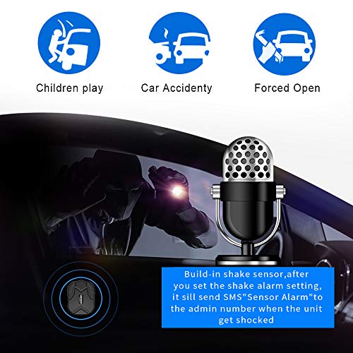 BARTUN Vehicles GPS Tracker Magnet Tracking for Cars Motorcycle Wireless Waterproof Real Time GPS Locator No Monthly Fee 90 Days Standby time - Thumbnail 4
