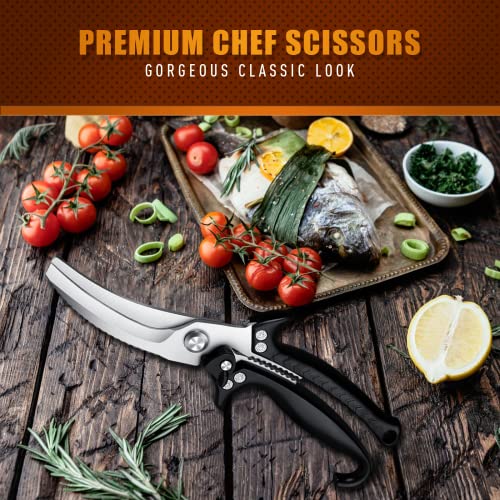 TIJERAS Kitchen Shears Heavy Duty Professional Food Cooking Scissors