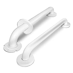 18 Inch Handicap Grab Bars, 2 Pack Stainless Steel