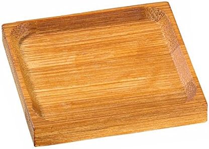 PacknWood PK209BBPODA Square Mini Bamboo Dish, 2.3" (Pack of 24)