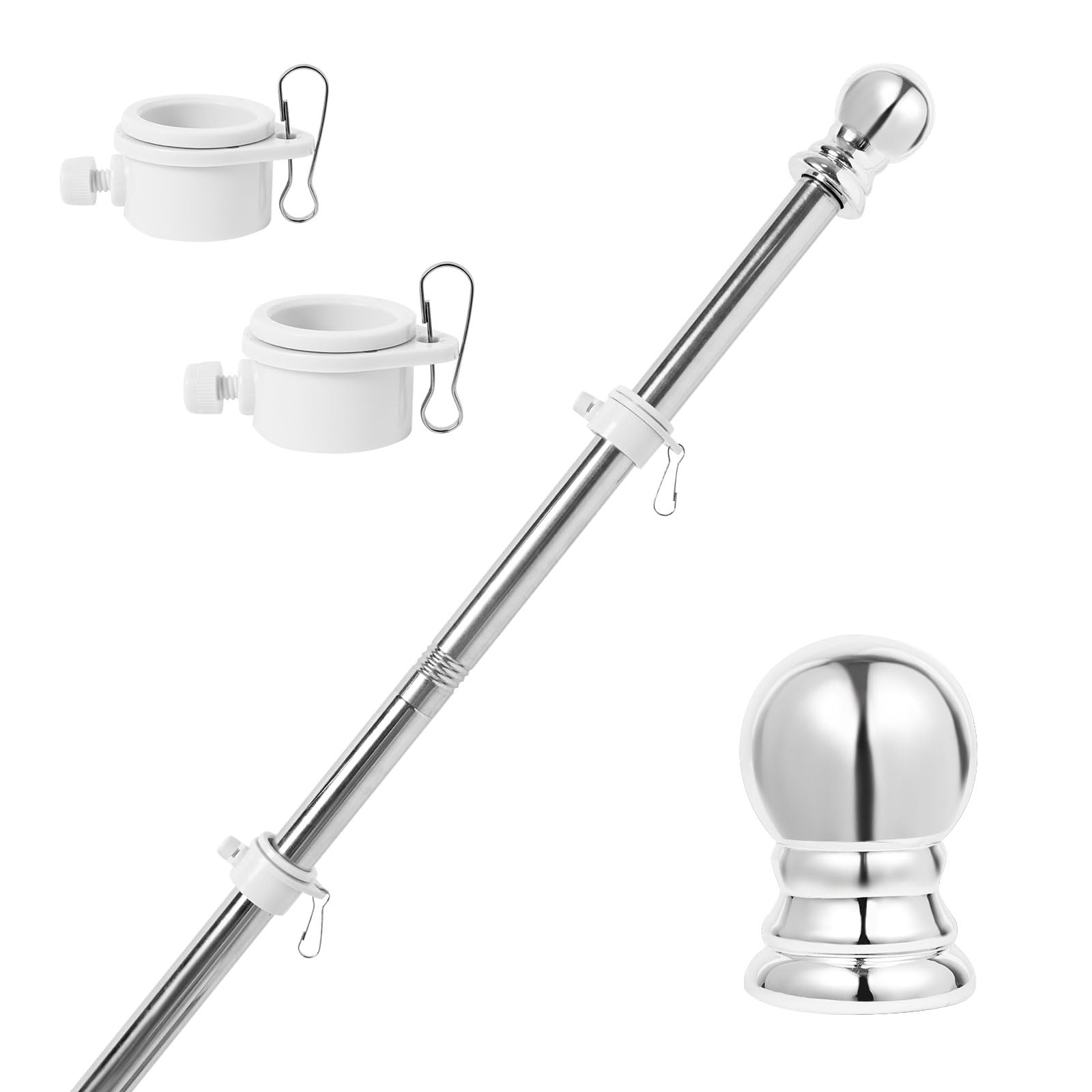 Mua flag pole kit 5ft flag pole for outside house flag poles with