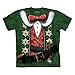 Adult Ugly Christmas Sweater Design - Elf Suit T-shirt - Size Large