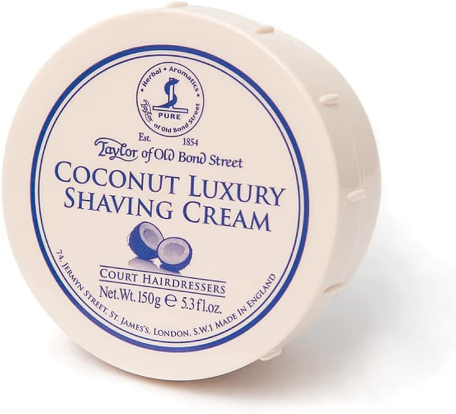 Taylor of Old Bond Street Coconut Shaving Cream 150g Bowl