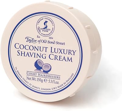 Taylor of Old Bond Street Coconut Shaving Cream 150g Bowl