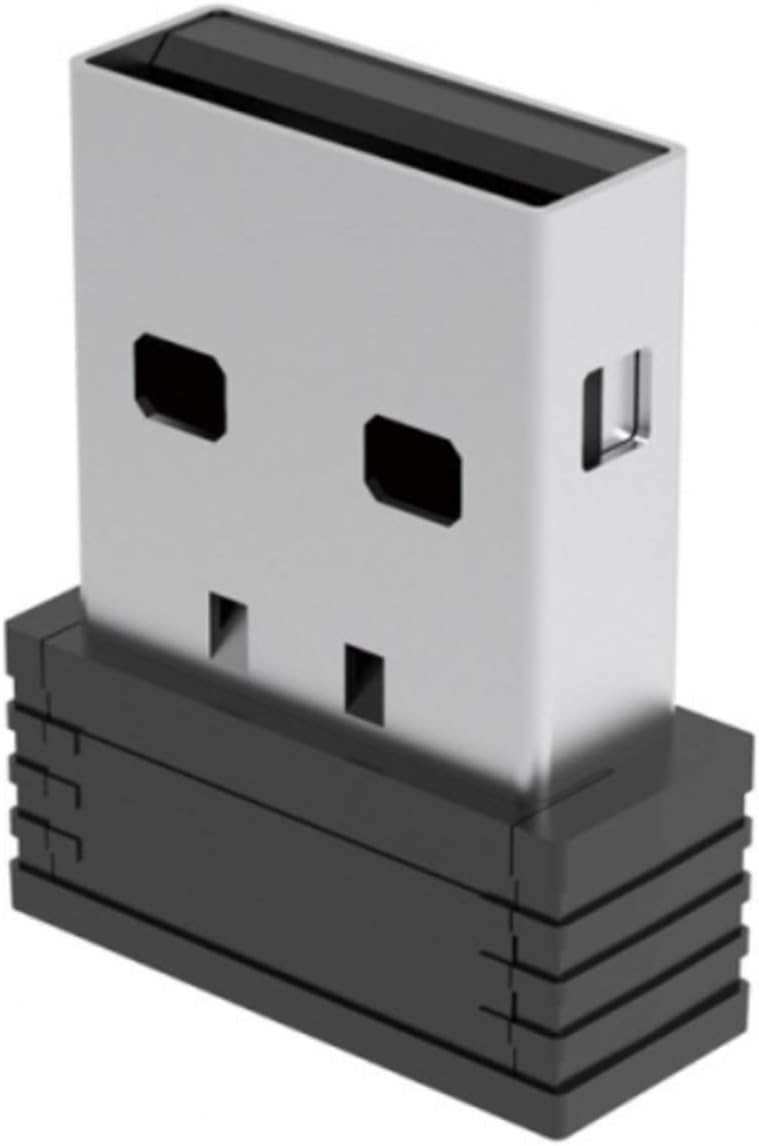 Jelly Comb Type A 2.4G USB Receiver Dongle for Wireless Mouse, Black BigaMart