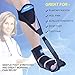 Plantar Fasciitis Night Splint Drop Foot Brace, Ankle Support with Adjustable Elastic Strap for Effective Relief from Plantar Fasciitis, Achilles Tendonitis and Calf Pain