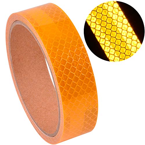 1in x 5yds Micro Prismatic Sheeting Reflective Tape Stickers Bike Reflector Stickers Bicycle Light Reflectors Tape