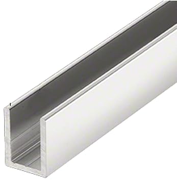 Crl Sdcd38ps Polished Stainless 3 8 Fixed Panel Shower Door Deep