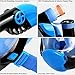 OUSPT Full Face Snorkel Mask, Snorkeling Mask with Detachable Camera Mount,Panoramic 180° View Upgraded Dive Mask with Safety Breathing System,Dry Top Set Anti-Fog Anti-Leak for Adults and Kids